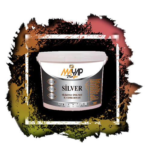 Silver Silikonlu İpek Mat Boya